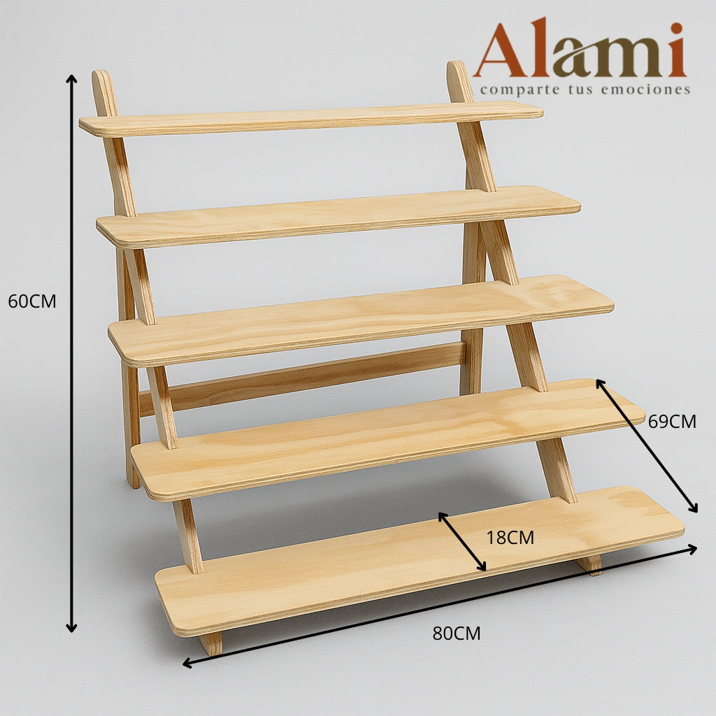 EXHIBIDOR ESCALERA (XL)