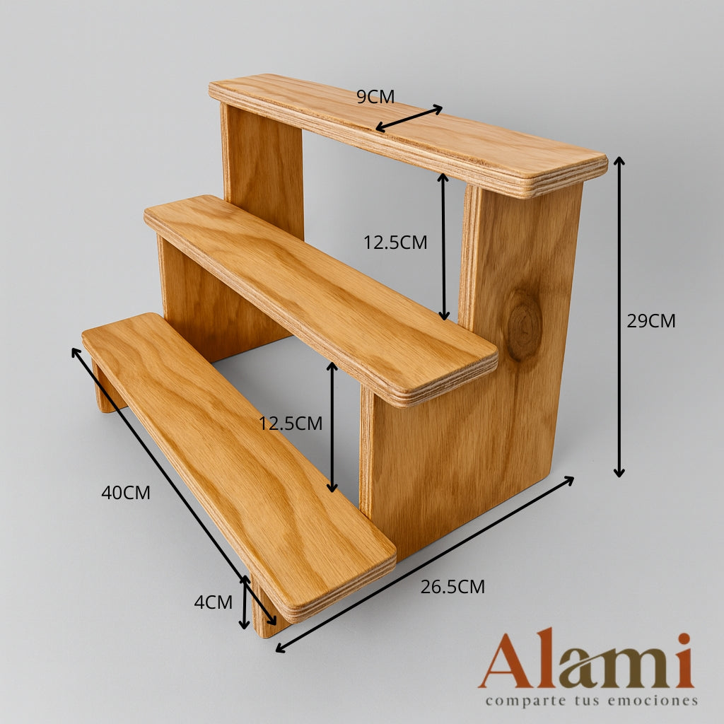 EXHIBIDOR ESCALERA (S-1)