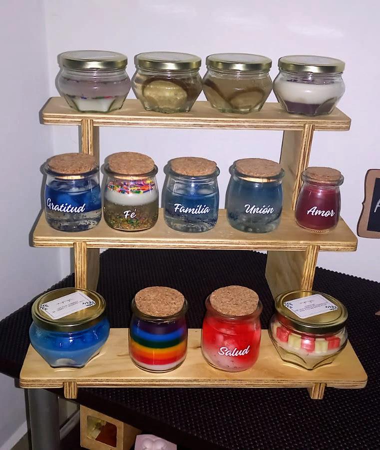 EXHIBIDOR TIPO ESCALERA M-003